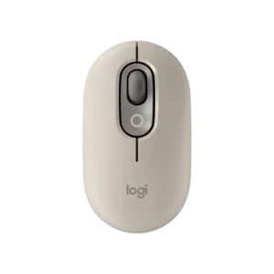 Mouse Logitech POP MOUSE with Emoji - Mist Sand