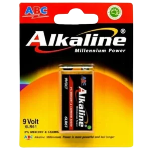 BATERAI ALKALINE LR61 9 V