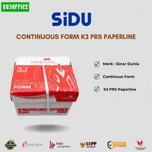 Sinar Dunia Continuous Form Paper K3 PRS Paperline