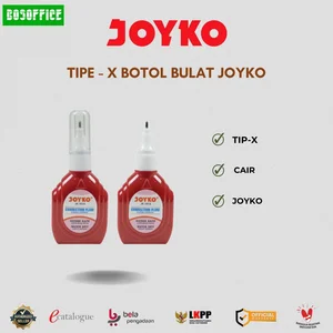 Botol Tipe Ex TIPE - X BOTOL BULAT JOYKO | Bosoffice Jaya Jatim