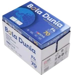 Kertas HVS F4 Bola Dunia 70 Gr (1 Dus Isi 5 Rim)