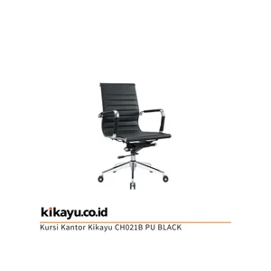 Kursi Kantor Kikayu CH021B PU BLACK