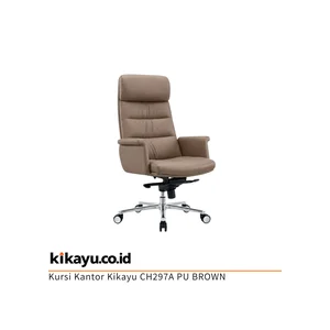 Kursi Kantor Kikayu CH297A PU BROWN