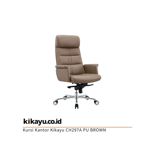 Kursi Kantor Kikayu CH297A PU BROWN