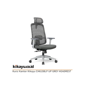 Kursi Kantor Kikayu CH615BLP UP GREY HEADREST 