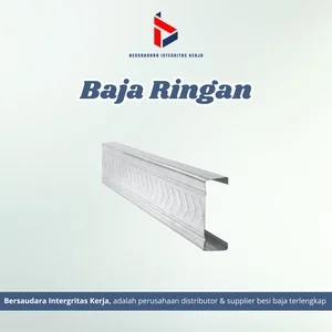  Baja Ringan Kanal C / Baja Ringan Galvanis & Galvalum