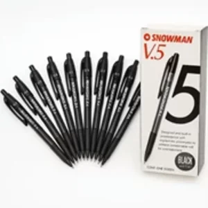 Pulpen Snowman V5 1 Lusin