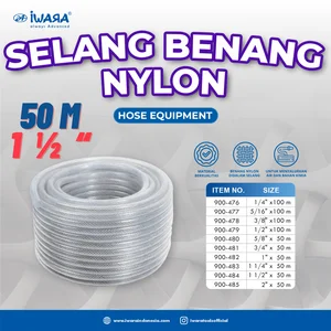 Selang Benang Nylon 1 1/2" (50 M) IWARA