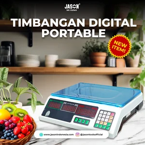 Timbangan Portabel Digital JASON 40kg Computing Scale