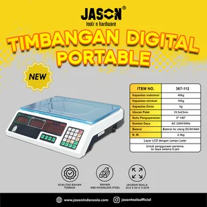 Timbangan Portabel Digital JASON 40kg Computing Scale