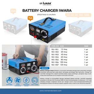 Charger Aki IWARA Battery Charger 15A 901-901