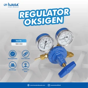 WARA OXYGEN REGULATOR - Oxygen Gas Pressure Regulator 900-032