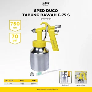 JASON Spray Gun Sped Duco Bottom Cup Type F-75 S