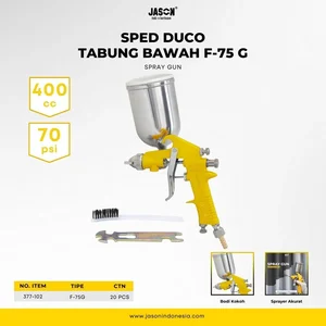 JASON Spray Gun Sped Duco Top Cup Type F-75 G
