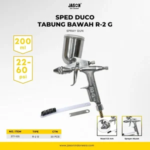JASON Spray Gun Sped Duco Top Cup Type R-2 G 200ml