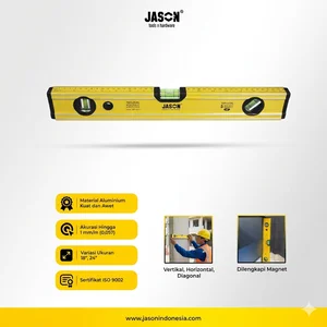 Waterpass Aluminium JASON Aluminum Leveler 367-011 Certified ISO 9002