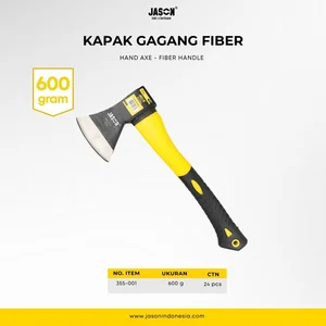 Jason Fiber Handle Working Axe 600g - Lightweight Hand Axe with High Durability