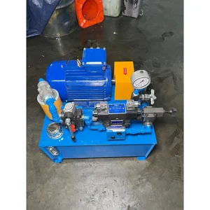 Hydraulic Power Pack 60Liter Motor Siemens 4Kw 3 Phase Gear Pump 8cc Electric & Manual Control Double Acting 250Bar  Hydraulic Power Unit 4Kw 3Phase 8cc Pump