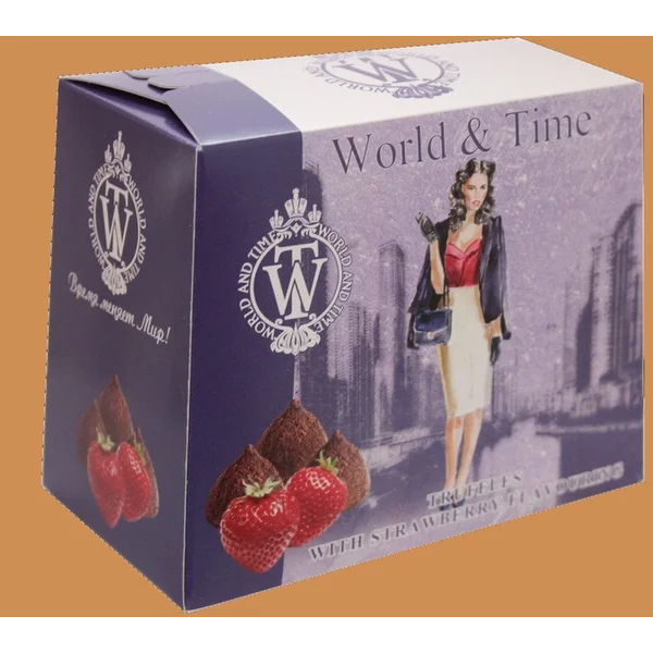 World & Time Truffle with Strawberry Flavour