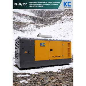 Kompresor Angin Screw Diesel DL-31/25DS - (31 m3 - 25 Bar - 1.094 CFM - 294 kW)