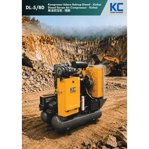 Kompresor Angin Diesel KC Tipe DL-5-8DT
