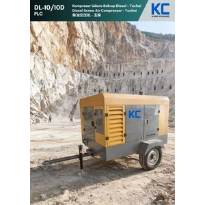 Diesel Screw Air Compressor DL-10-10D (PLC)
