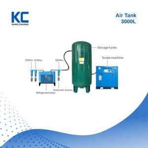 Air Receiver Tank / Air Pressure Tank 3000 Liter