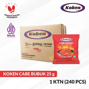 Koken Cabe - Cabai Bubuk Halus Murni 25 Gram