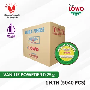 Vanili Powder Transparan Cap Lowo 0.25g