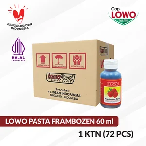 Pasta Pewarna dan Perisa Frambozen Cap Lowo 60ml