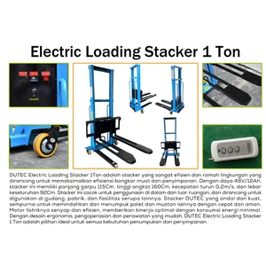 Dutec Electric Loading Stacker 1 Ton DC 48V