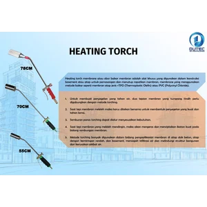 Dutec Heating Torch Membrane Pilihan 55 70 78 cm
