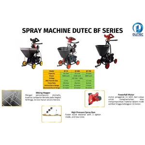 Dutec BF-830 Spray Machine 25 Liter 4100 Watt