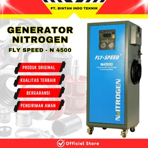 Generator Nitrogen Fly Speed 4500 Kompresor Angin Mesin Pengisi Nitrogen Digital Ban Mobil Motor Spooring Balancing Alat Bengkel N4500