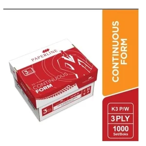 Continuous form 9.5 x 11 3ply paperline FULL SIZE