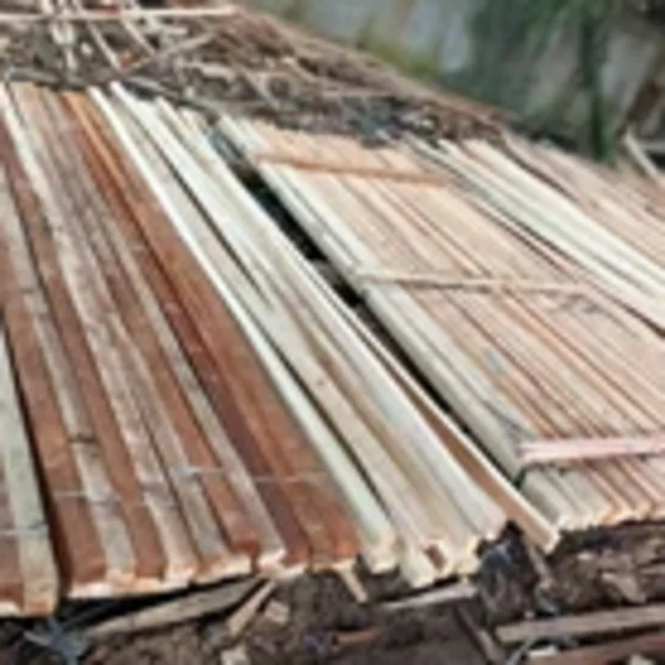 Balok Kayu Kaso 5/10 4 Meter / Putih Krem