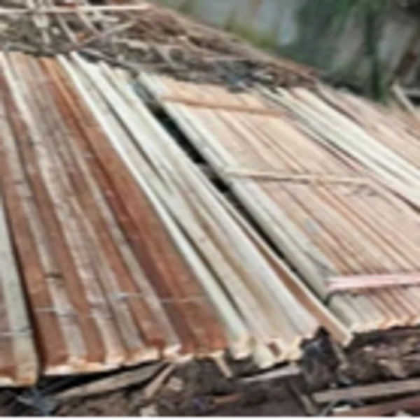 Balok Kayu Kaso 5/7 4 Meter / Putih Krem