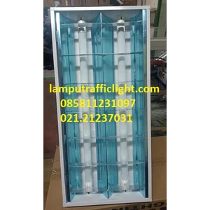 Lampu Plapon RM / Mirror TL 2 x 18 watt 