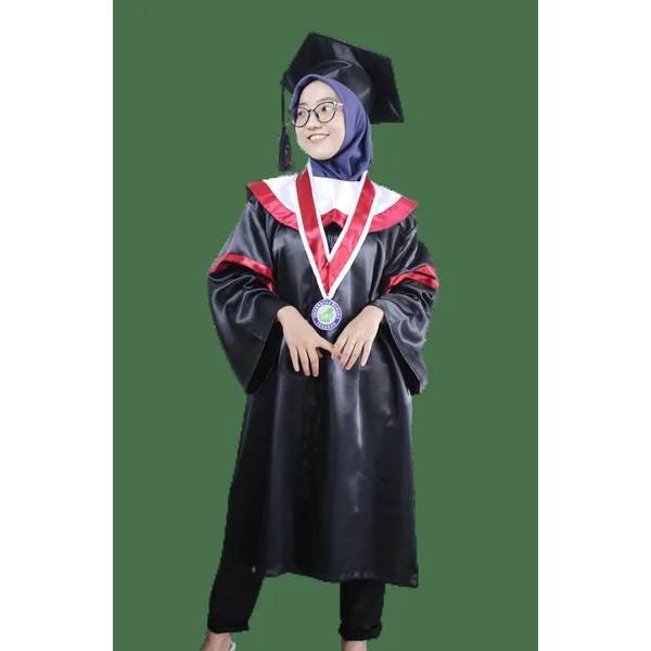 Toga Wisuda Universitas Custom Desain Sendiri Jubah