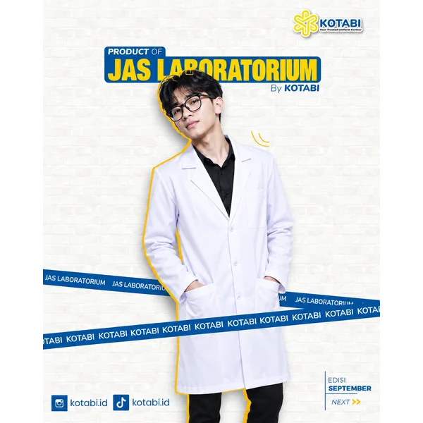 jas lab custom untuk kampus