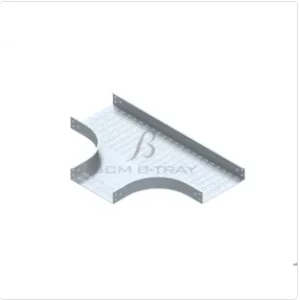 Equal Horizontal Tee Galvanis Kabel Tray SCM B-Tray