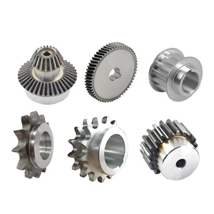 Custom Gear Processing ISO 5 Precision Gear Set Components Hansheng