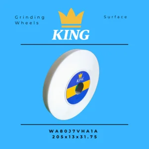 Batu Gerinda 8"/Inch WA80 205x13x31.75 Surface Grinding Wheels White Putih Batu Gerinda / Mata Gerinda