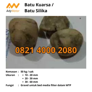 Batu Pasir Kuarsa Untuk Penjernihan Air