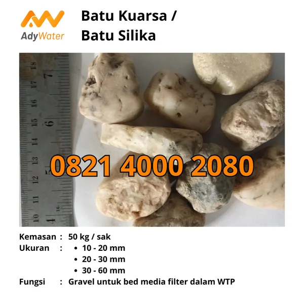 Batu Kuarsa Per Sak 50 Kg