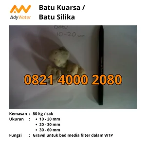 Batu Pasir Silika Untuk Filter Air