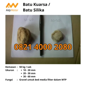 Batu Kuarsa Per Sak 50 Kg Jember
