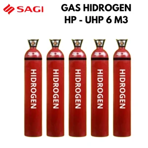 Gas Hidrogen HP UHP 6 m³ untuk Industri & Lab by SAGI
