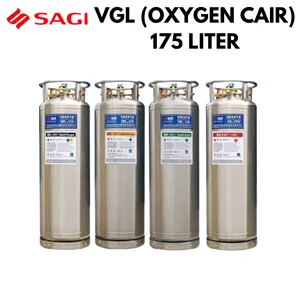 VGL Oxygen Cair 175 Liter Liquid Oxygen Industri by SAGI