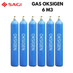 Tabung Gas Oksigen 6 m³ untuk Welding & Medis by SAGI
